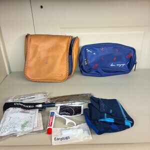 United Airlines Business First Class & Agnes B x Cathay Pacific Amenity Kit